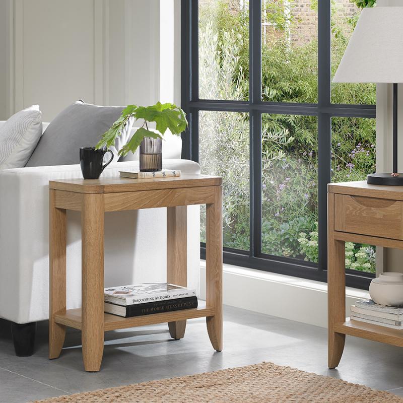 Valais Oak Side Table